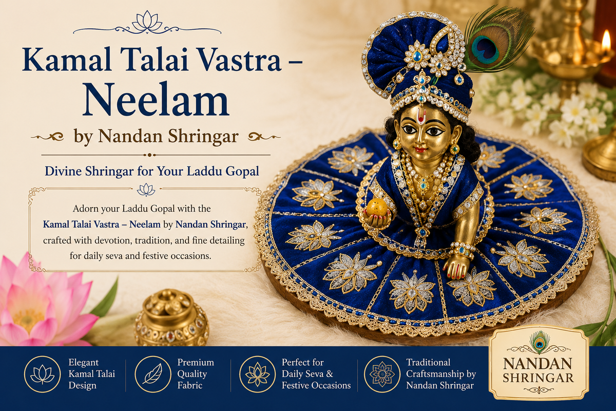 Kamal Talai Vastra – Neelam by Nandan Shringar