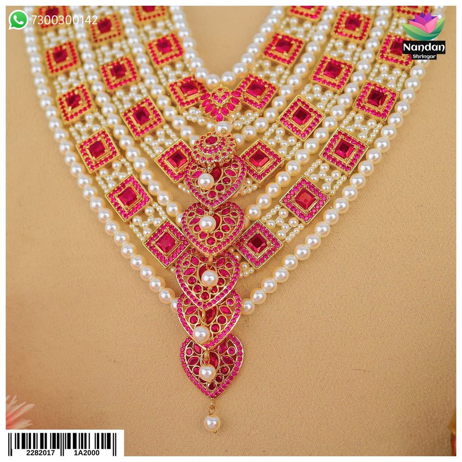 Manek Gaadi Shringar – American Diamond