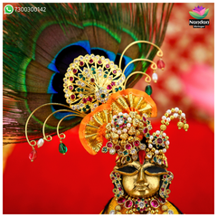 Janmashtami Special Makrakrit kundal - Milma