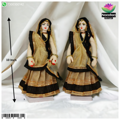 Cloth Gopi Set One Pair - 8 inch