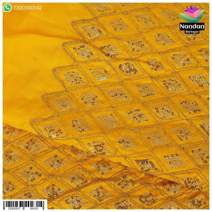 Zari Choras Vastra - Yellow