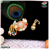 Meenakari Pachrangi Chandrika And Soneri Shishfool