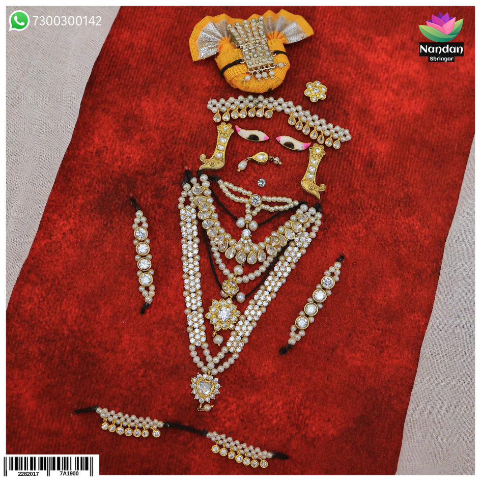 Heera Moti Shringar - 9 Inch Swaroop