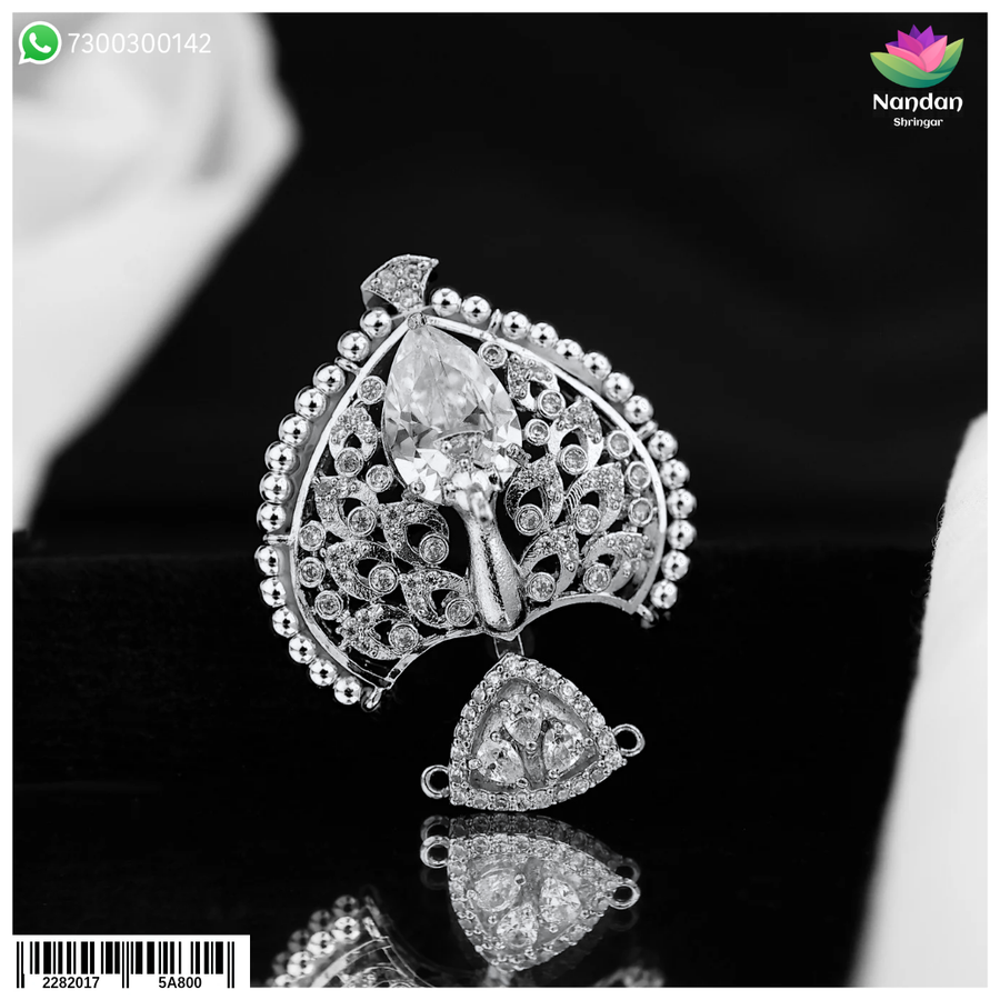 Ruperi Mayur Mukut - Silver