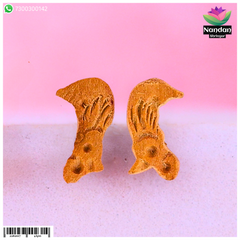 Chandan Makrakrit Kundal - Size 1 For 0 To 1 No. Swaroop