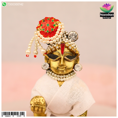 Meenakari Sirpech Paag - Red