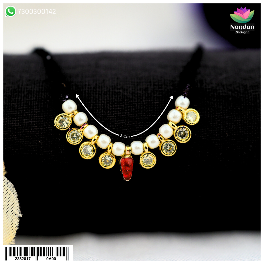 Alkavali Heera silver jewelry by Nandanshringars, featuring intricate silver design with gemstone accents, detailed craftsmanship visible.