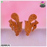 Chandan Mayurakrit Kundal - Size 3 For 3 To 4 No. Swaroop