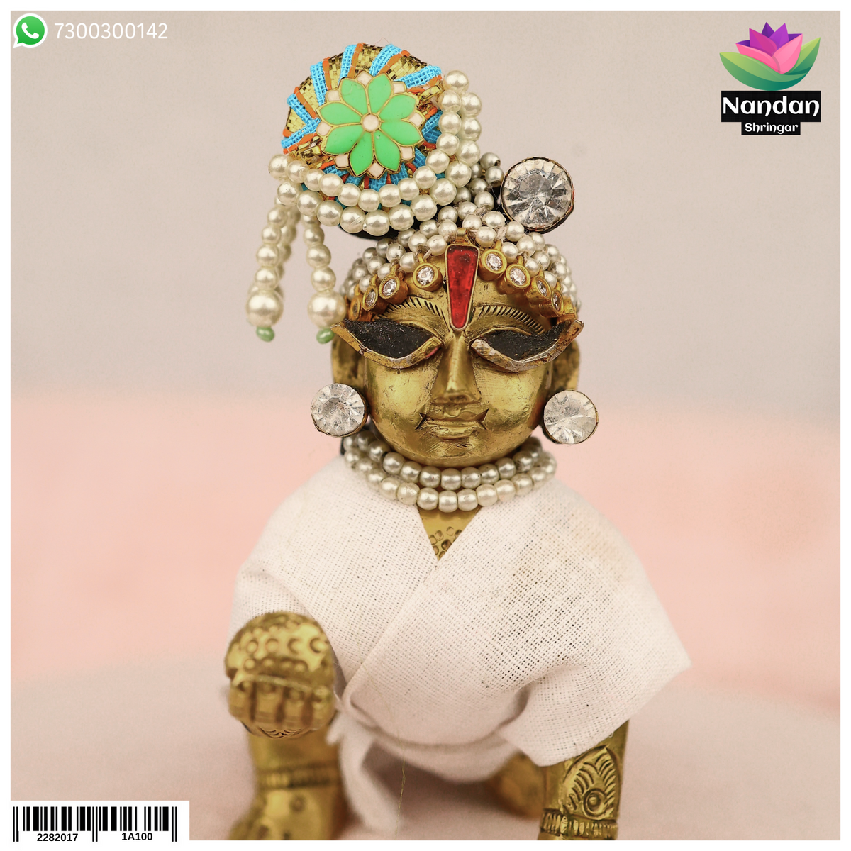 Meenakari Sirpech Paag - Green