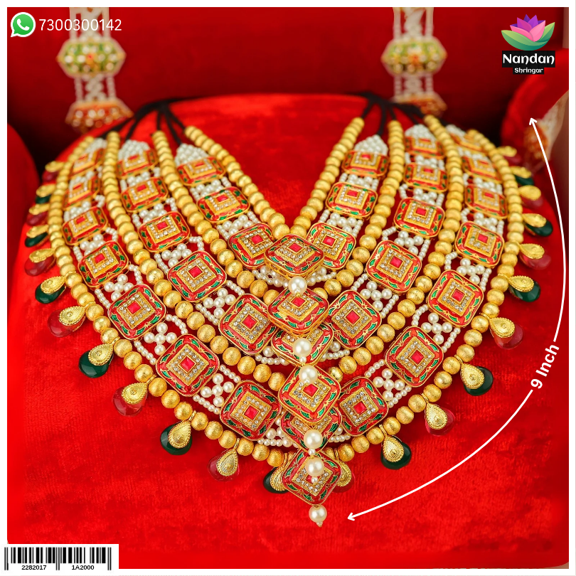 Nandan Shringar Gaadi Shringar Janmashtmi special with colorful floral and decorative embellishments for festive celebrations.