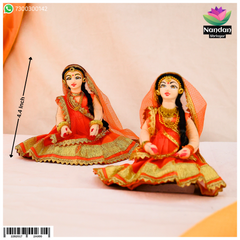 Cloth Gopi Set One Pair - 4 Inch