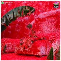 Meenakari Satrangi Holi Shringar