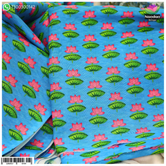 Kamal Print Vastra - blue