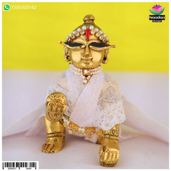 MalMal Chira Odhni - White