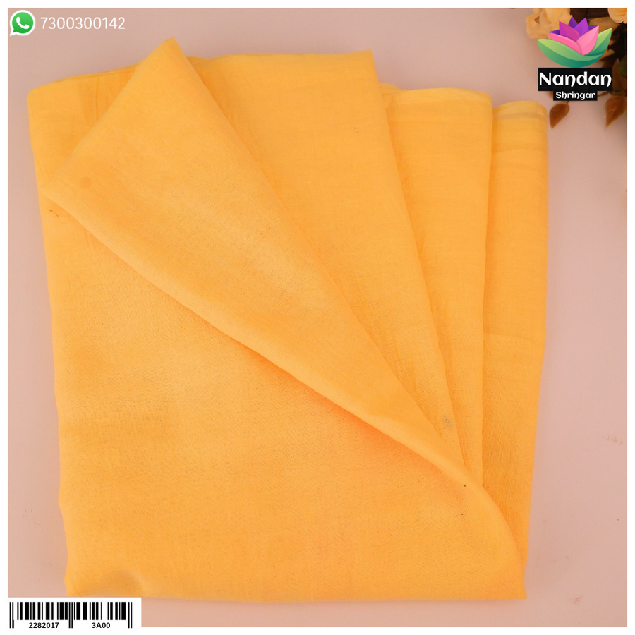 Malmal Vastra - Yellow (Chandani)