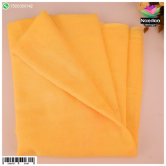 Malmal Vastra - Yellow (Chandani)
