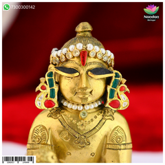 Jadaau MayuraKrit Kundal - Milma (Silver) Size 3