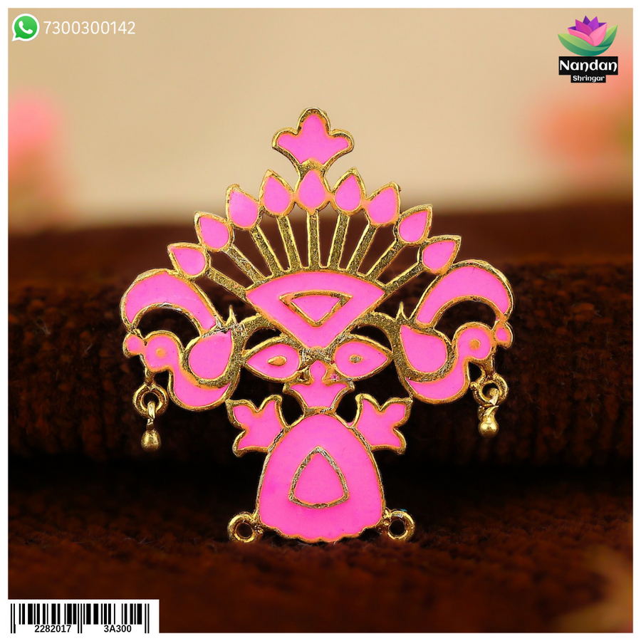 Meenakari Tipara - Pink
