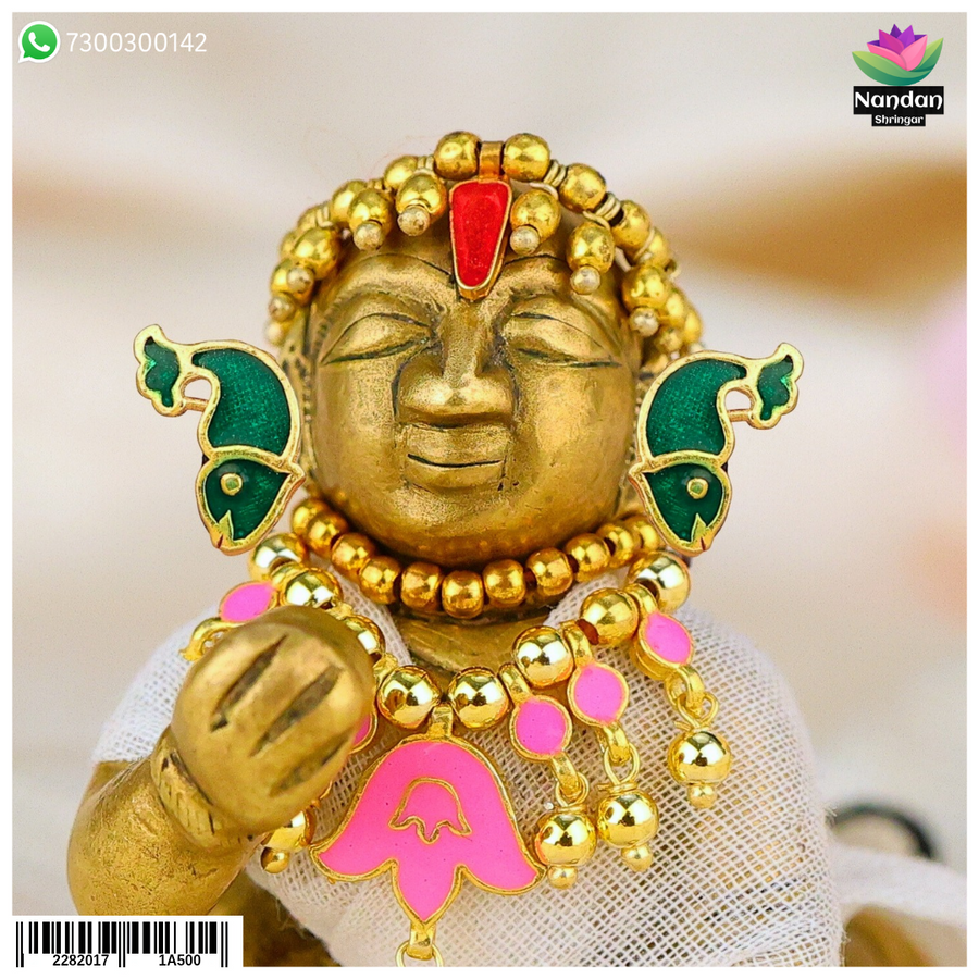 Meenakari Matasyakrit Kundal - Green(Silver)