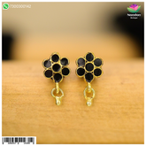 Meenakari Karnfool - Black