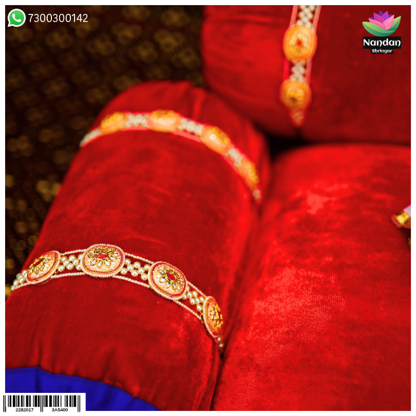 Meenakari Takiya Patte Set
