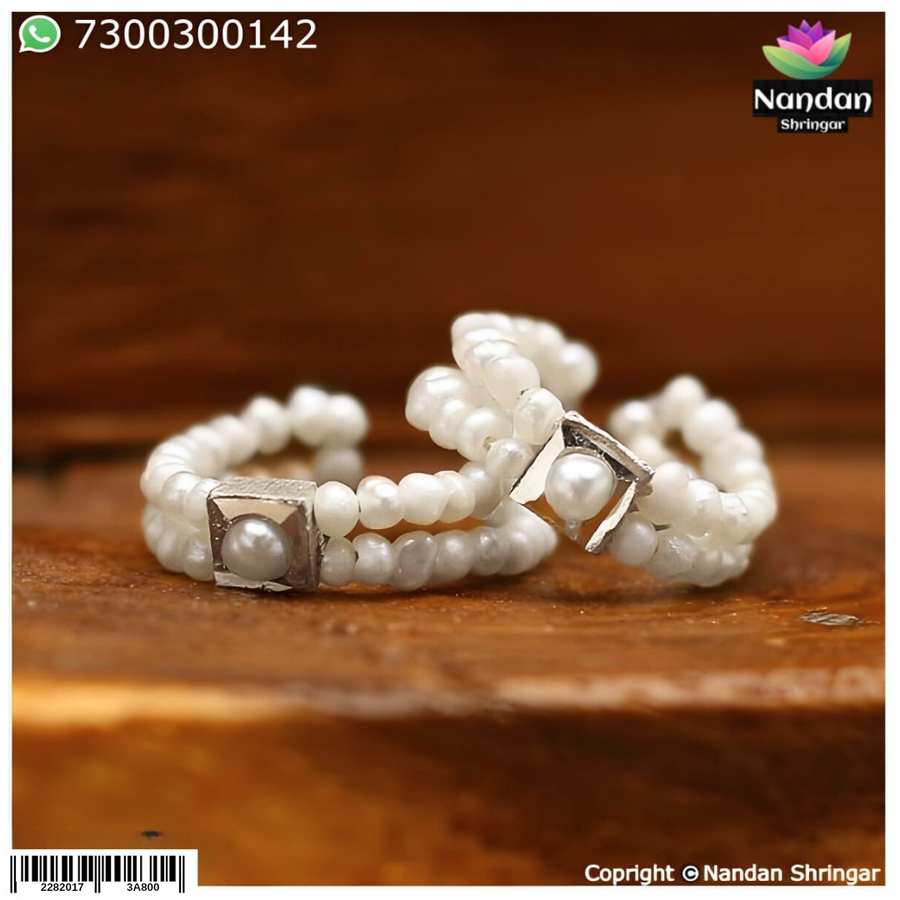 Real Pearl Kada (Silver)