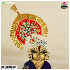 Laddu Gopal Mukut Milma (Silver)