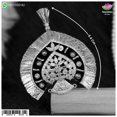 Laddu Gopal Heera Mukut (Silver)