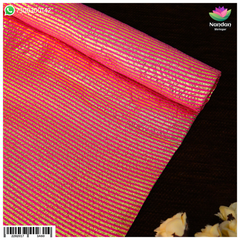 Taas Zari Vastra - Design 2 Pink (Gulabi)