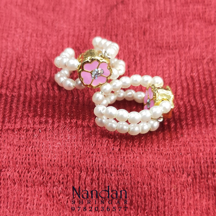 Gulabi Firoza meenakari kada (reversable)