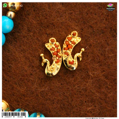 MayuraKrit Kundal - Silver (Moonga)