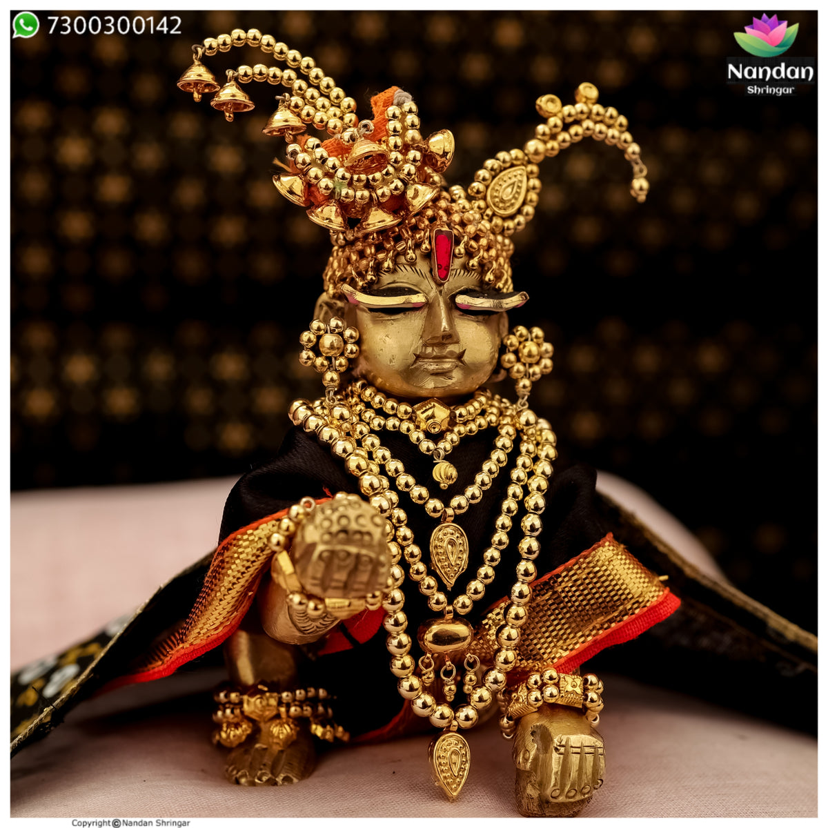 Silver Vasant Ko Soneri Haar necklace by Nandan Shringar, featuring intricate traditional silver jewelry design.