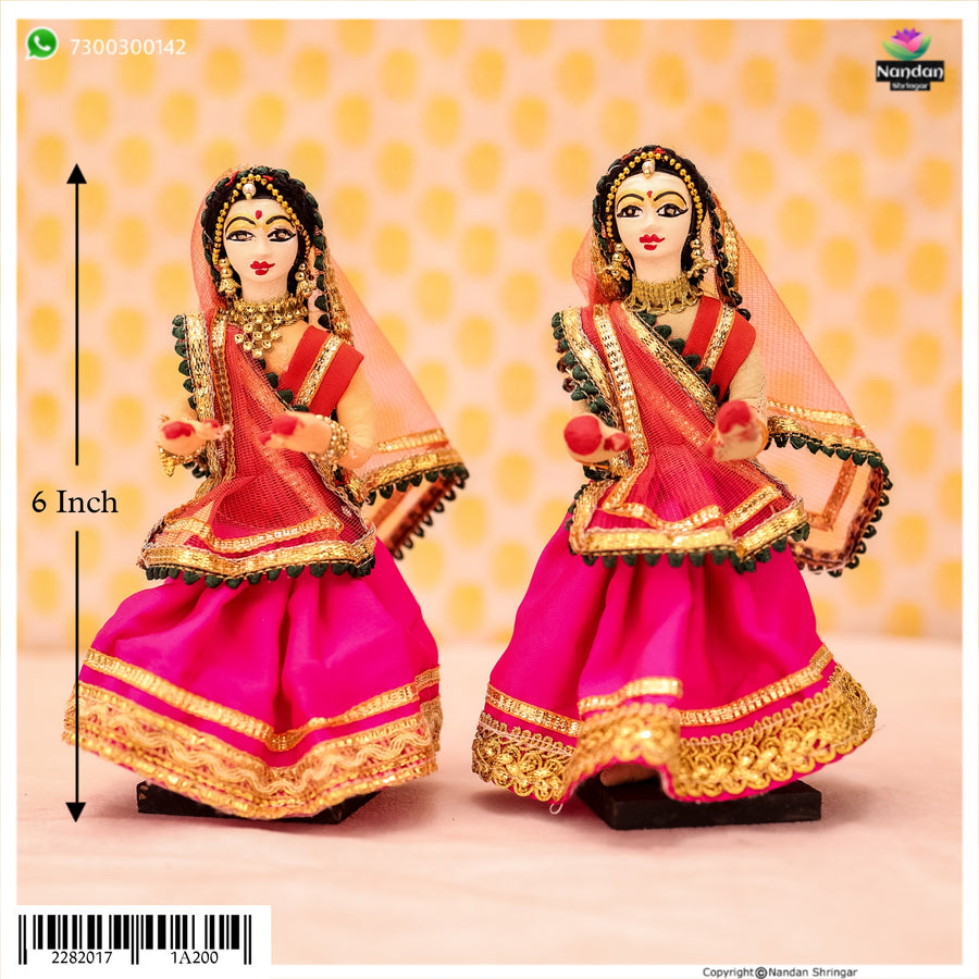 Cloth Gopi Set One Pair - 6 Inch