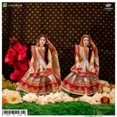 Cloth Gopi Set One Pair - 8 inch