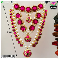 Hasli Haar - Manek ( Silver )