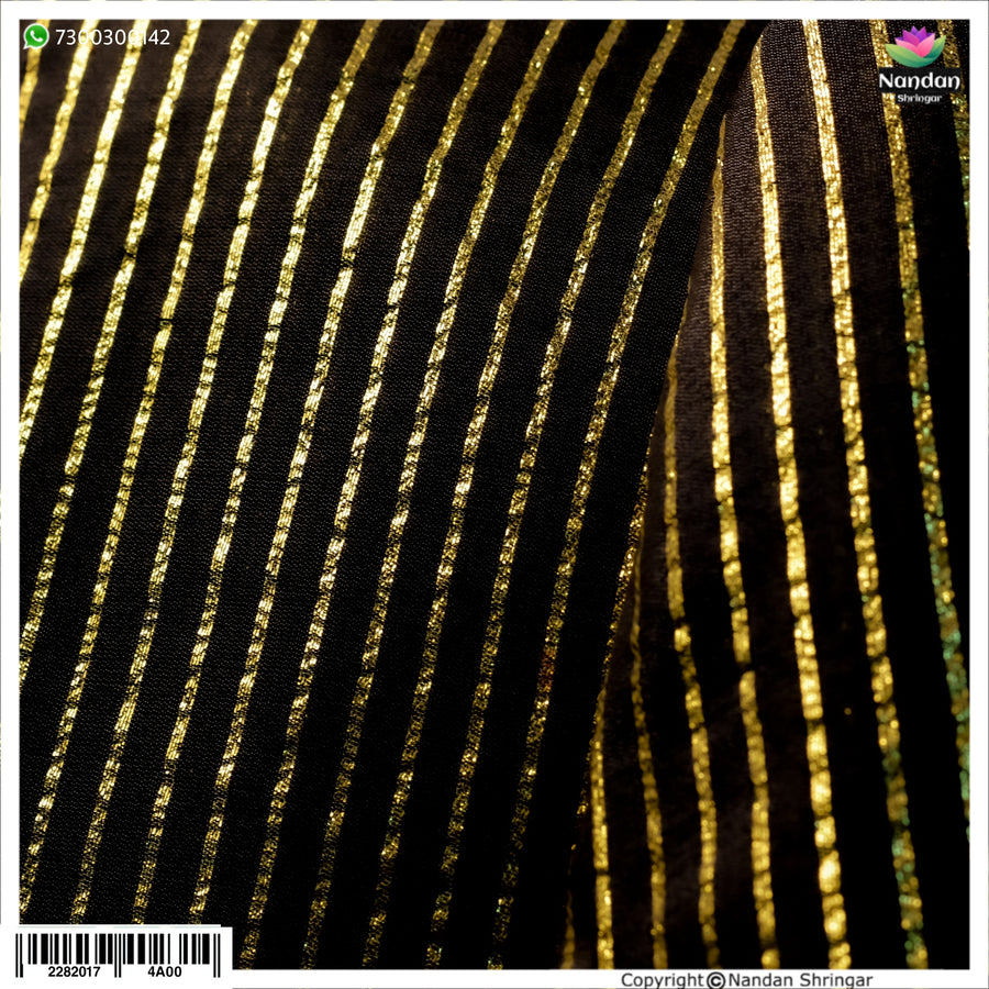 Taas Zari Vastra - Black (Shyam)
