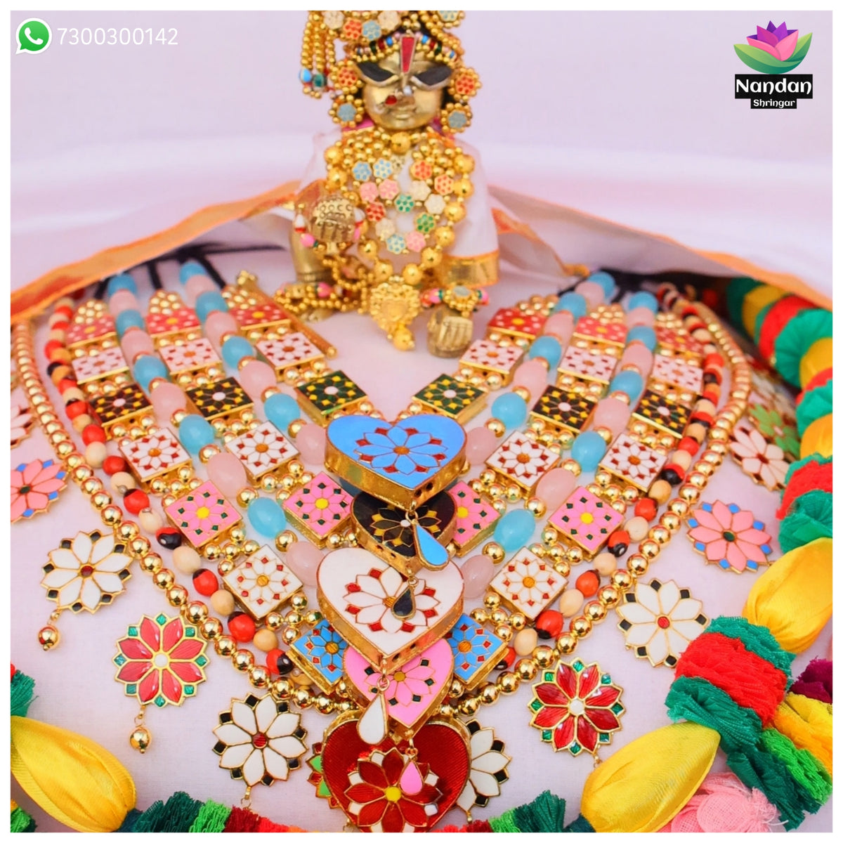 Holi Special Meenakari Gaadi Mala