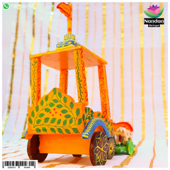 Wooden Rath - Hand Painted No.1