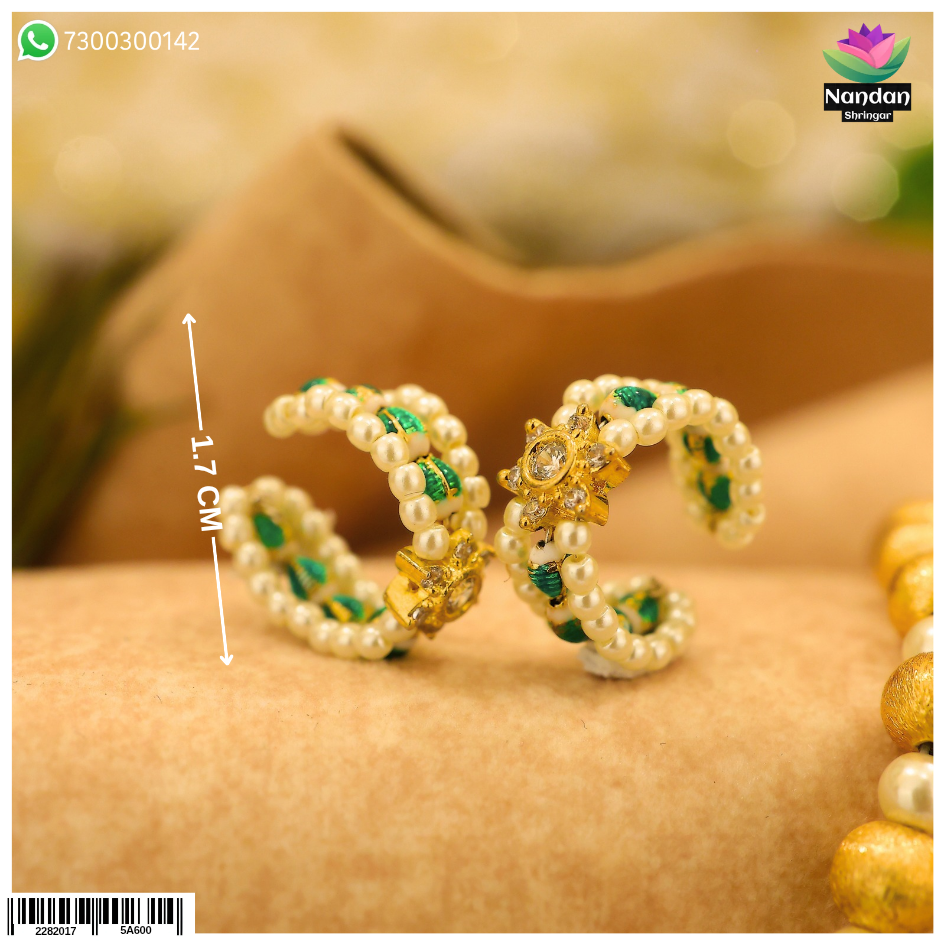 Silver Rath Yatra Panna Shringar jewelry by Nandanshringars, featuring intricate traditional design and craftsmanship.