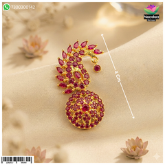 Big Size Shishfool - Manek (Silver)