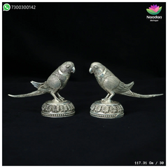 Parrot Fine Silver - One Pair