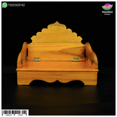 Wooden Sinhasan - Folding (10 Inch)