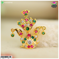 Tipara Folding Silver - Milma (4 In 1 Shringar)