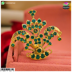 Tipara Folding Silver - Panna (4 In 1 Shringar)