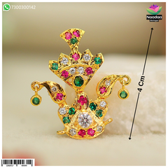 Tipara Folding Silver - Milma (4 In 1 Shringar)