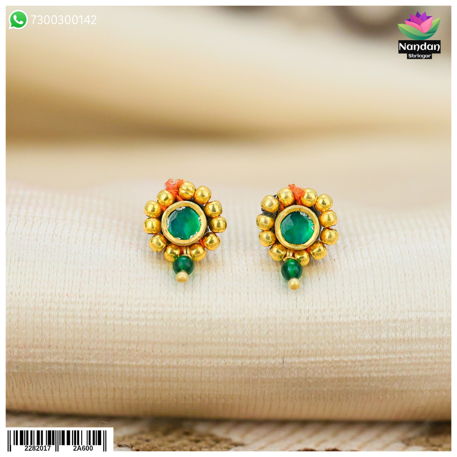 Jadaau Soneri Karnfool - Panna (Silver)