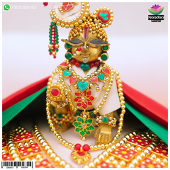 Vasant Soneri Meenakari Mala Set