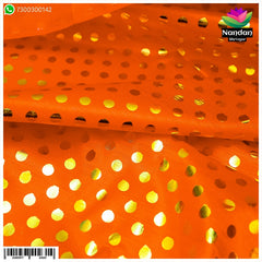 Zari Chap Vastra - Orange