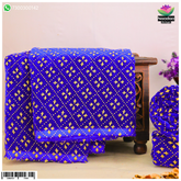 Chokdi Velvet Vastra - Dark Blue