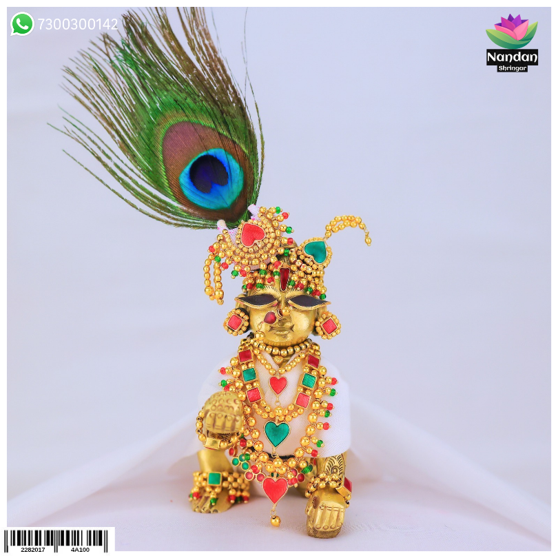Meenakari Holi Shringar - Design 2